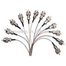 12 core fiber optic SC LC ST FC MPO singlemode multimode fiber pigtail